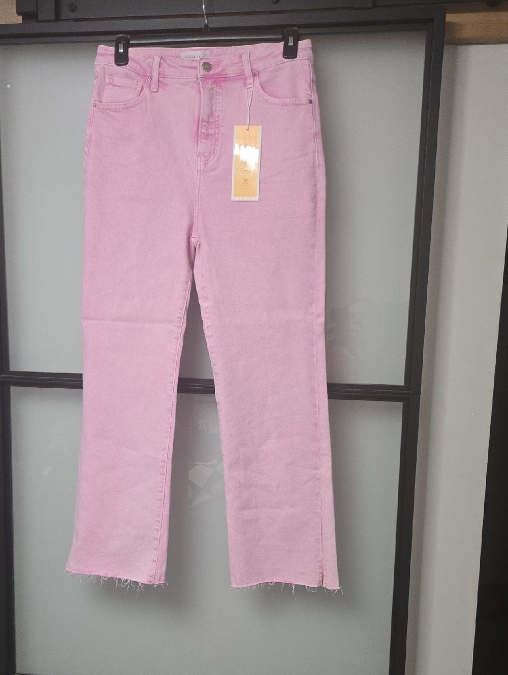 NWT RISEN PINK ACID WASH JEANS. 15/32